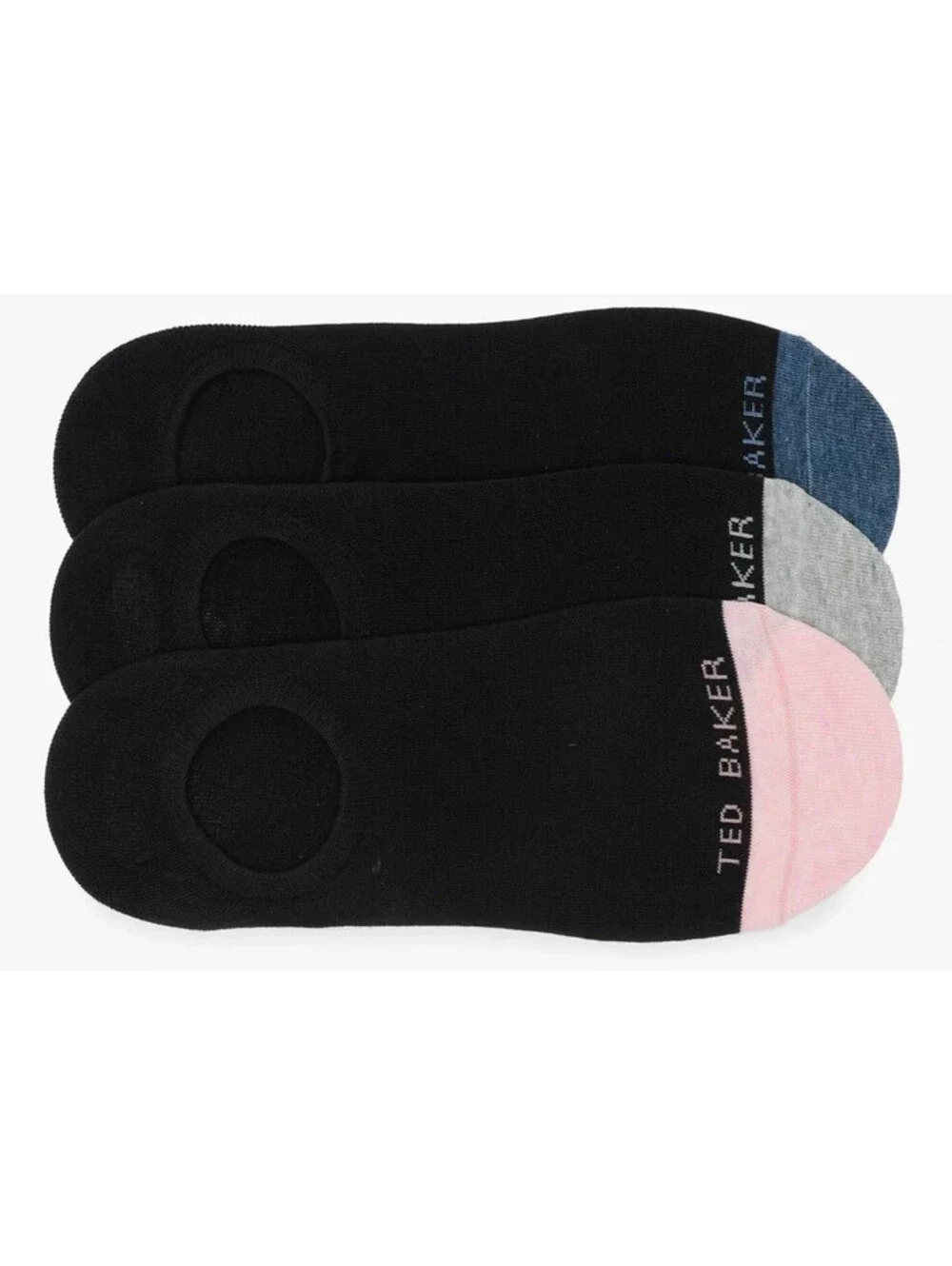 3 Ted Baker Men’s Liner No Show Socks Size 9-11